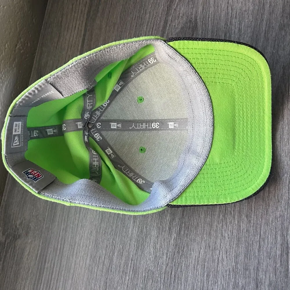 Lot of 2 Seattle Seahawks New Era Hats | NFL Caps | Fitted + Snapback